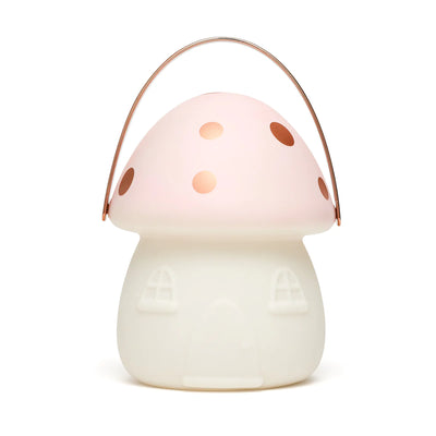 Little Belle Fairy House Carry Lantern - Pink & Rose Gold