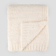 Little Bamboo Marshmallow Soft Pique Blanket - Natural