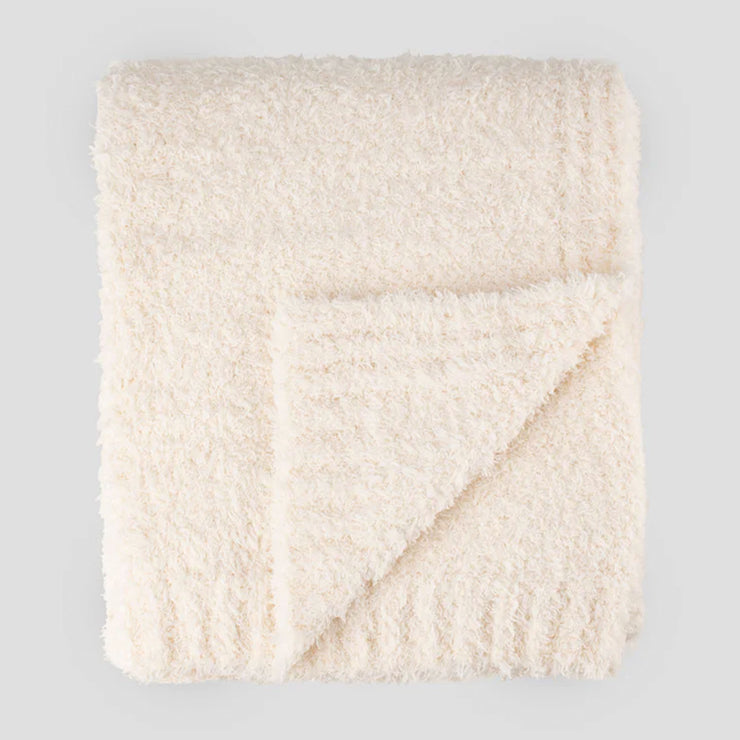 Little Bamboo Marshmallow Soft Pique Blanket - Natural