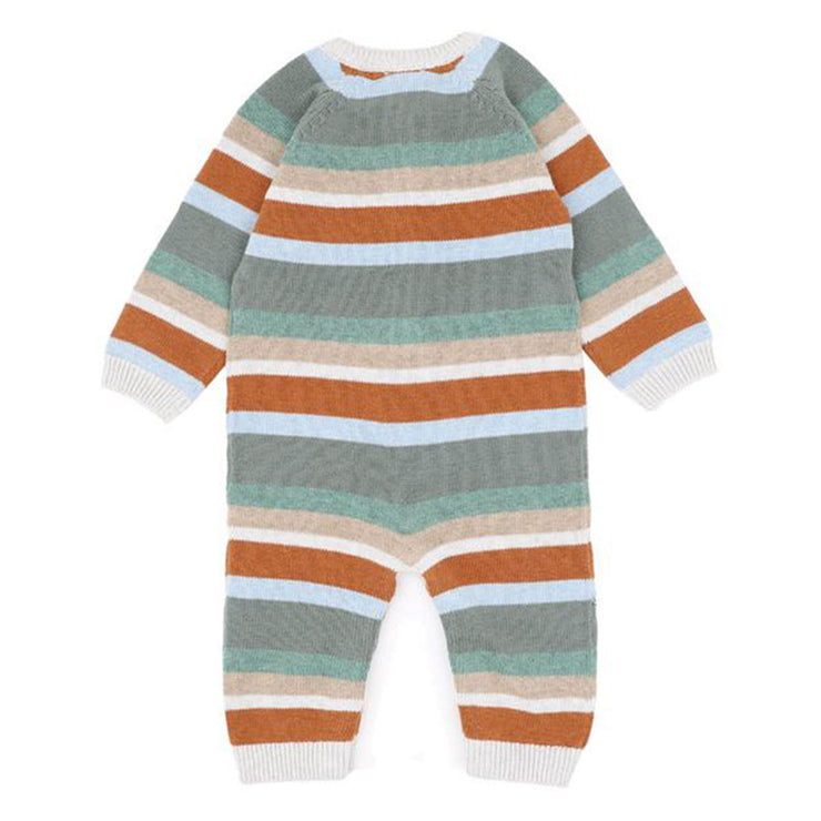 Bebe Mateo Stripe Knitted Romper