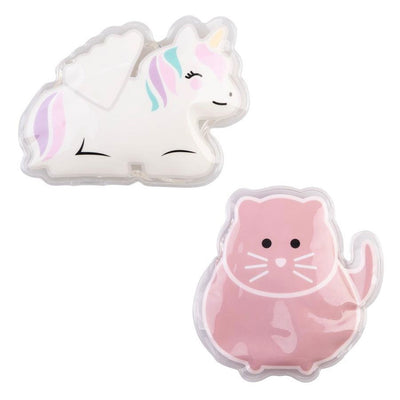 Melii Luxe Gel Ice Packs 2 Set - Unicorn/Cat