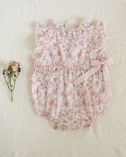 Noralee Alice Romper - Pink Toile