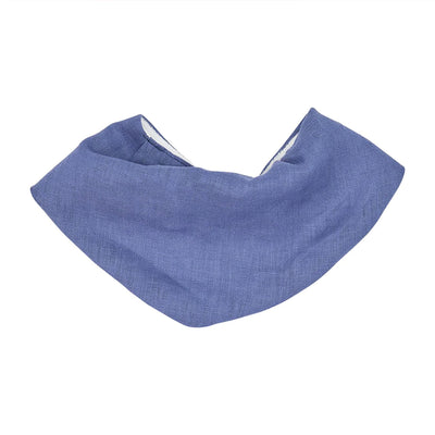 Annabel Trend Bandana Bib - Pacific Blue