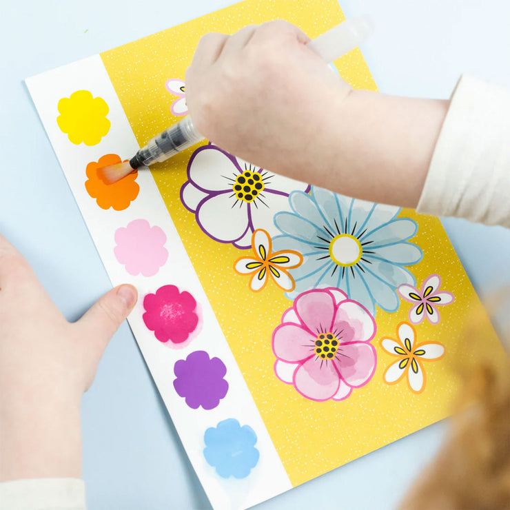 Tiger Tribe Paint-a-Picture - Butterflies & Flowers