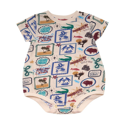 Pearson & Pearson Indi Romper - Adventure Print