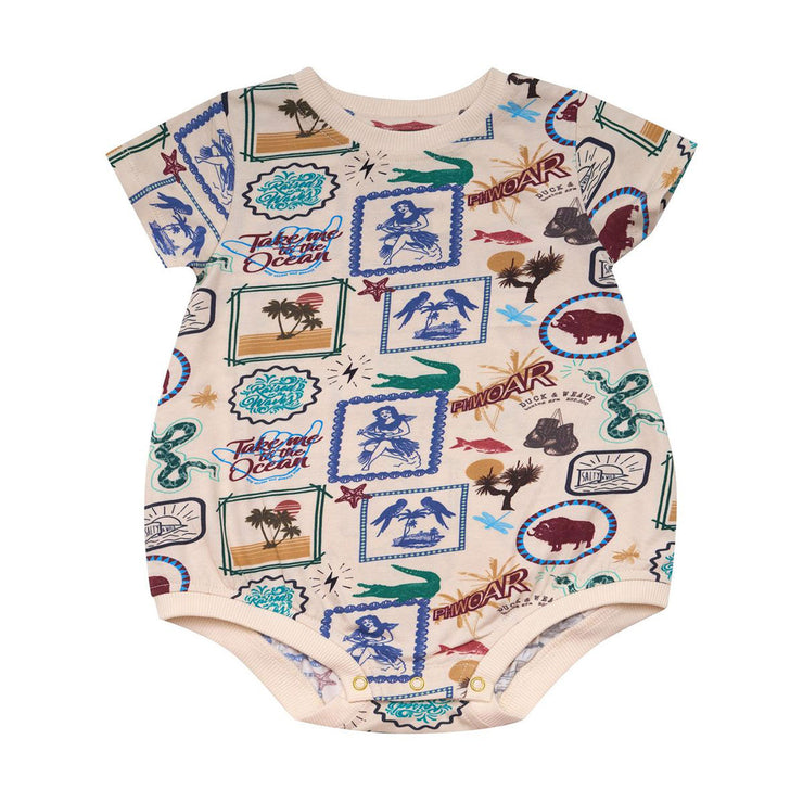 Pearson & Pearson Indi Romper - Adventure Print