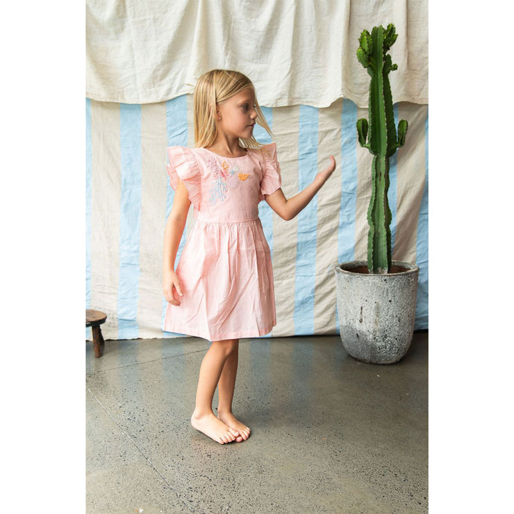 Pearson & Pearson Madelyn Dress - Pink Coral