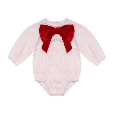 Pearson & Pearson Pudding Romper - Pink Candy