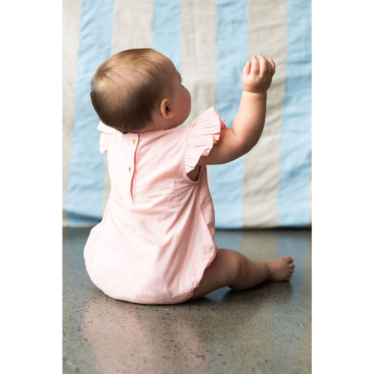 Pearson & Pearson Yasmin Romper - Pink Coral