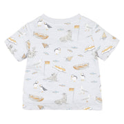 Fox and Finch Puffin Print Tee