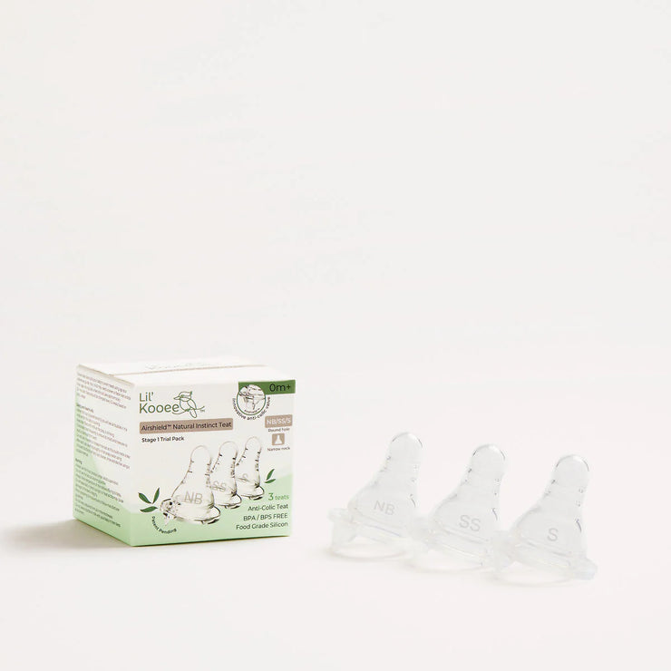 Lil'Kooee Natural Instinct Teat Trial Pack - Stage 1