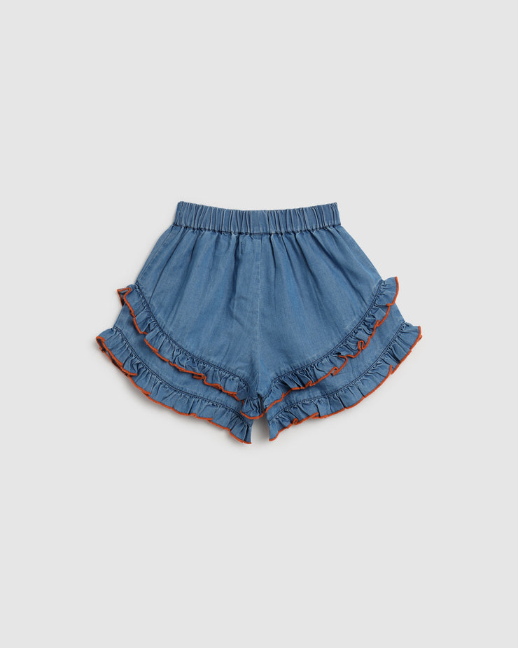 Alex & Ant Tess Shorts - Chambray
