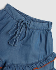 Alex & Ant Tess Shorts - Chambray