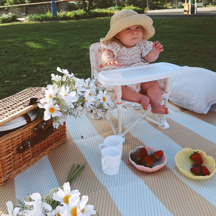 Sandy Bums Portable Baby Chair - Berry