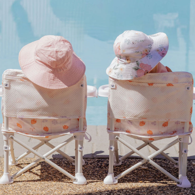Sandy Bums Portable Baby Chair - Berry
