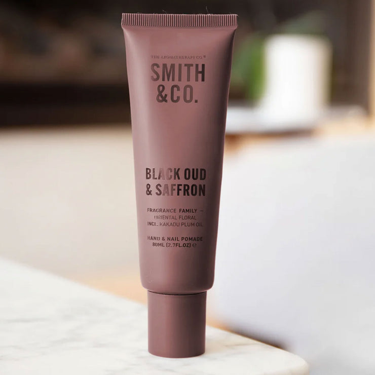 Smith & Co Hand and Nail Pomade  - Black Oud & Saffron