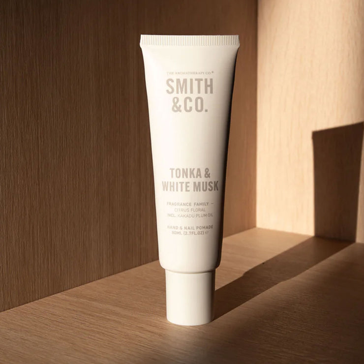 Smith & Co Hand and Nail Pomade  - Tonka & White Musk