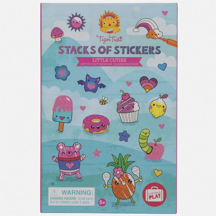 Tiger Tribe Stacks of Stickers - Little Cuties