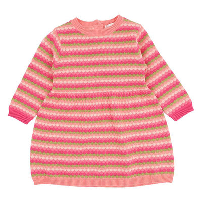 Fox & Finch Striped Knitted Dress