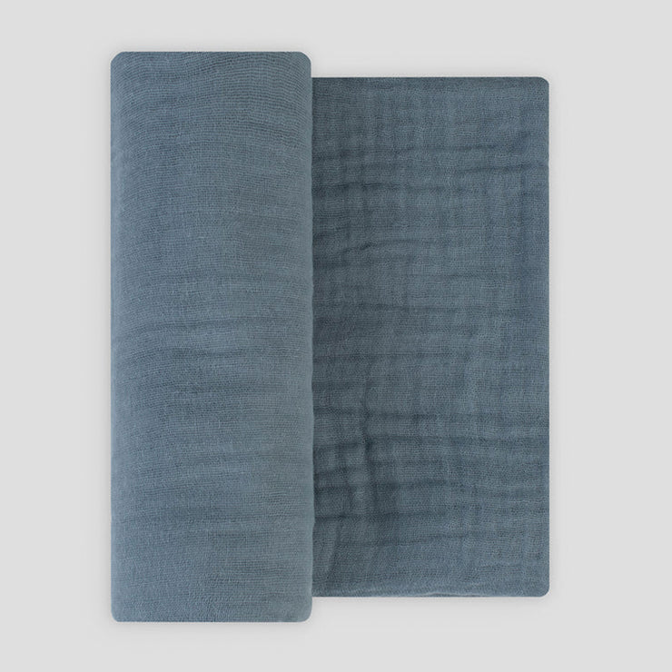 The Little Linen Company Muslin - Block Colours