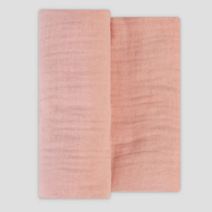 The Little Linen Company Muslin - Block Colours