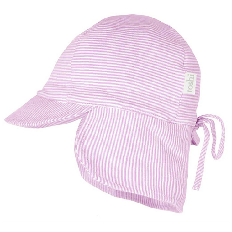 Toshi Flap Cap - Lavender