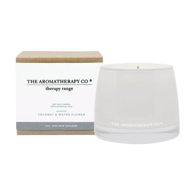 Therapy® Candle Unwind - Coconut & Water Flower Musk