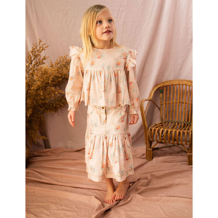 Pearson & Pearson Allie Top - Vovo Pink Country Garden