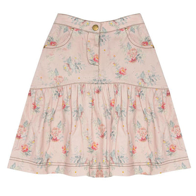 Pearson & Pearson Nina Skirt - Vovo Pink Country Garden
