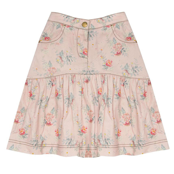 Pearson & Pearson Nina Skirt - Vovo Pink Country Garden