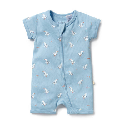 Wilson & Frenchy Boyleg Zipsuit - Sunny Seagulls