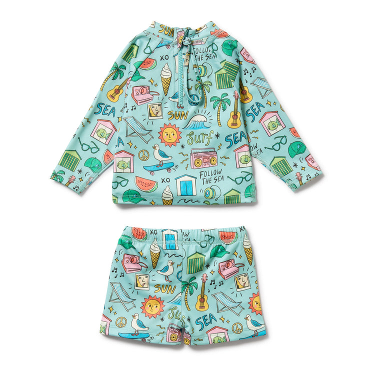Wilson & Frenchy Swimset - Sun, Surf & Sea