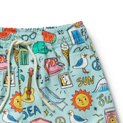 Wilson & Frenchy Board Short - Sun, Surf & Sea