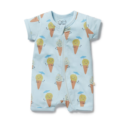 Wilson & Frenchy Boyleg Zipsuit - Frosty Friends