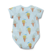 Wilson & Frenchy Henley Bodysuit - Frosty Friends