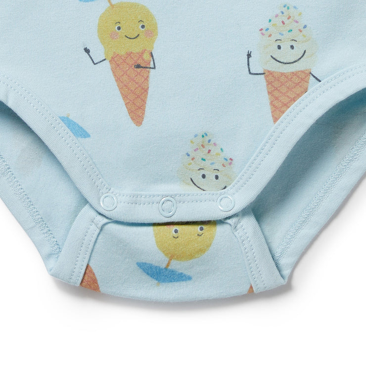 Wilson & Frenchy Henley Bodysuit - Frosty Friends