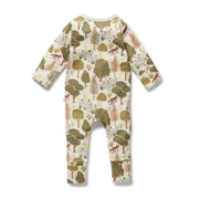 Wilson & Frenchy Organic Zipsuit - Little Tree