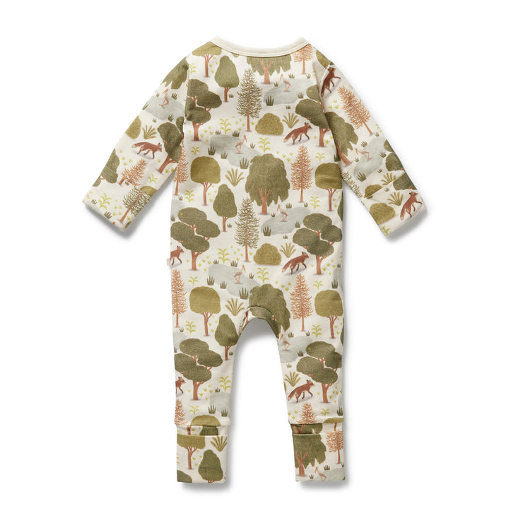 Wilson & Frenchy Organic Zipsuit - Little Tree