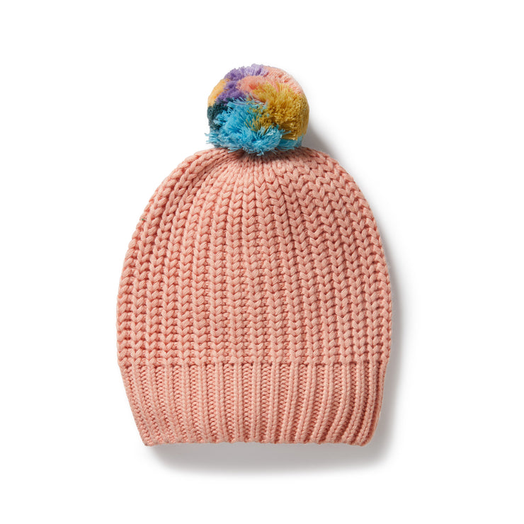 Wilson & Frenchy Rainbow Organic Knitted Hat