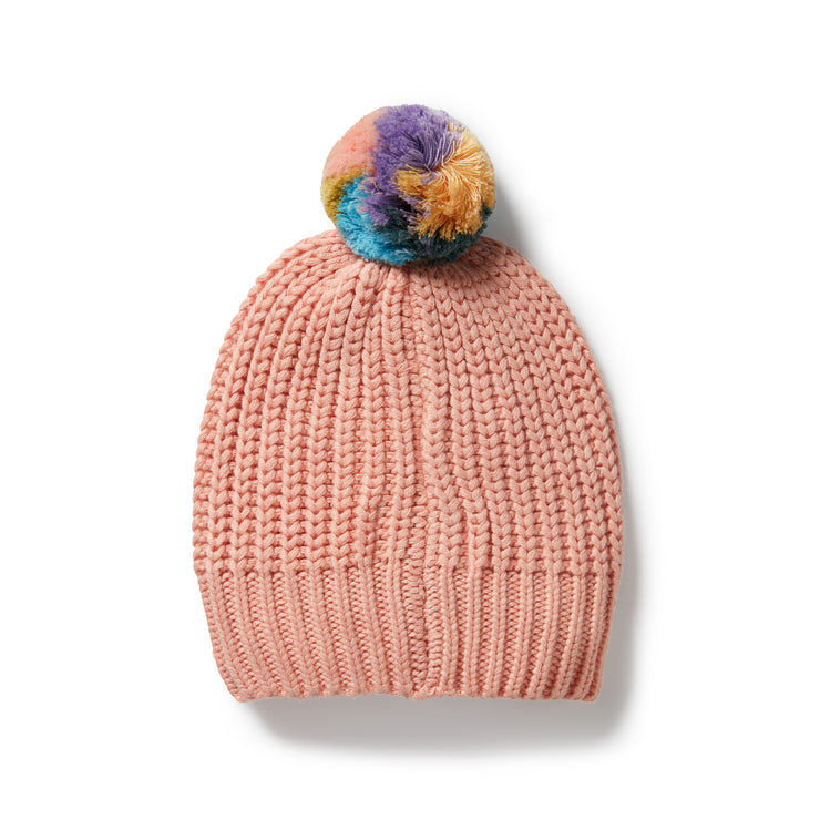 Wilson & Frenchy Rainbow Organic Knitted Hat