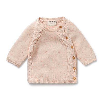 Wilson & Frenchy Organic Knitted Kimono Cardigan - Fairy Floss