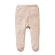 Wilson & Frenchy Organic Knitted Legging - Fairy Floss