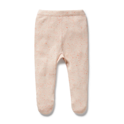 Wilson & Frenchy Organic Knitted Legging - Fairy Floss