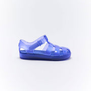 Walnut Frankie Sandals - Cobalt Blue