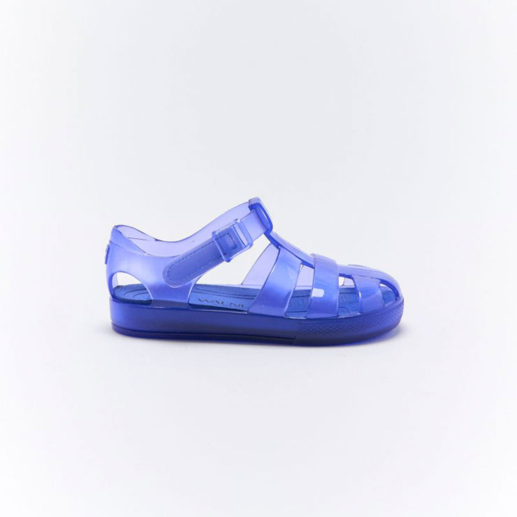 Walnut Frankie Sandals - Cobalt Blue