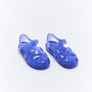 Walnut Frankie Sandals - Cobalt Blue