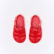 Walnut Frankie Sandals - Red