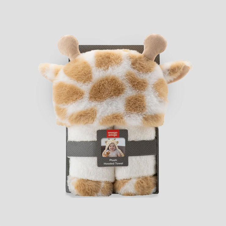 Little Linen Plush Hooded Towel Characters