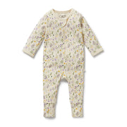 Wilson & Frenchy Organic Zipsuit - Bella Floral
