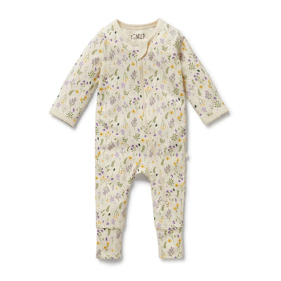 Wilson & Frenchy Organic Zipsuit - Bella Floral